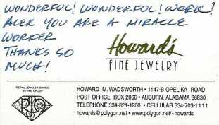 Diamond Cutter Testimonial from Howard's Fine Jewelers